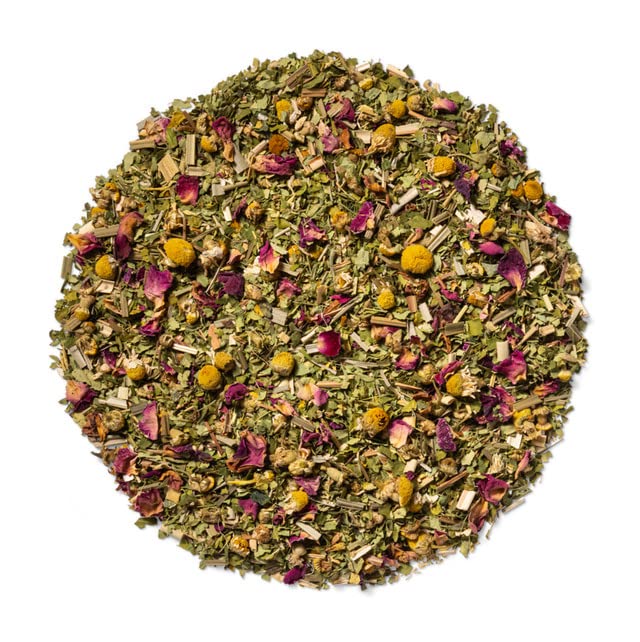 Davidson's Organics, Moringa Strawberry Rose, Loose Leaf Tea, 16-Ounce Bag