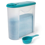 Plastic Laundry Powder Container For Detergent, Laundry Room Organization - 80 oz