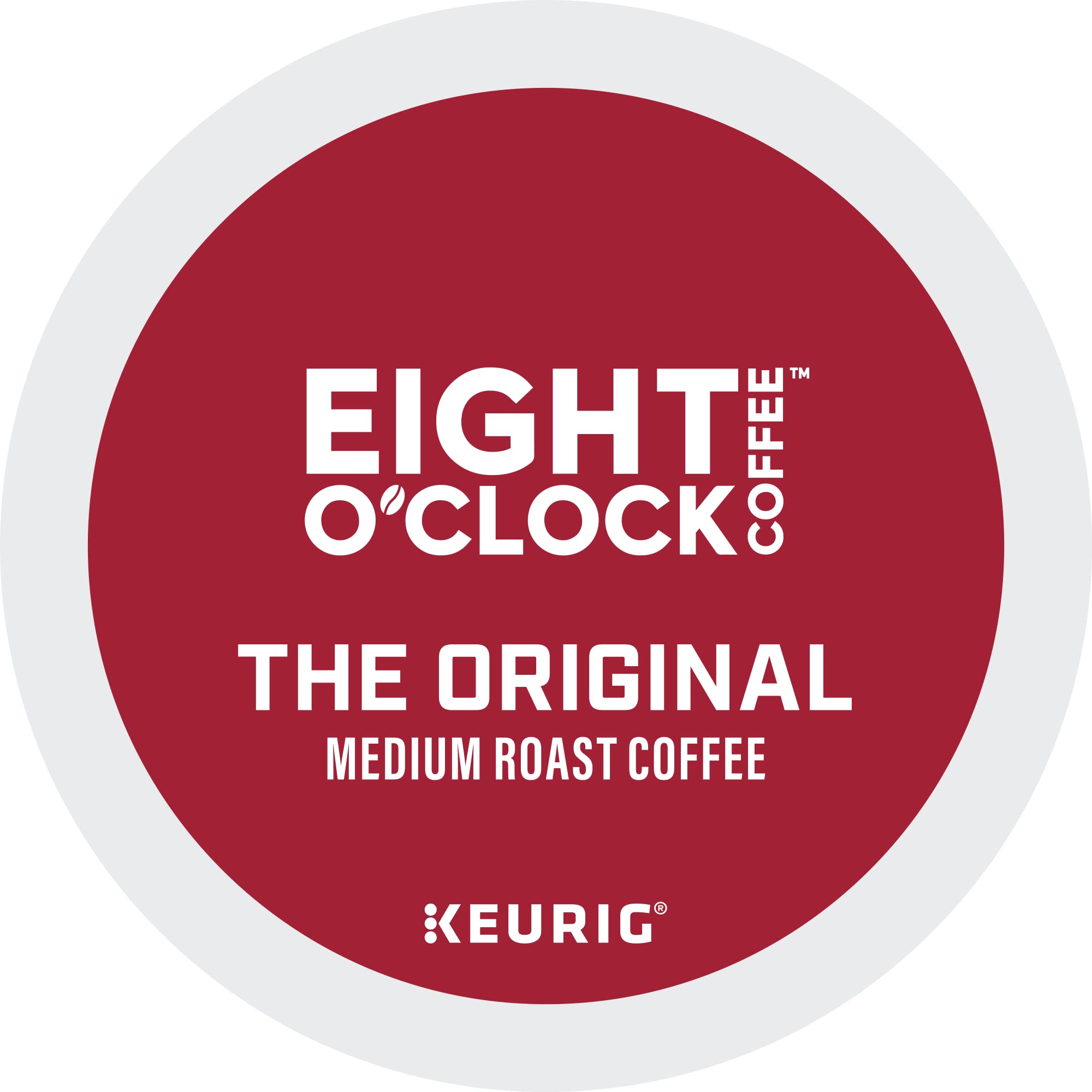 Eight O'Clock Coffee The Original, Single-Serve Keurig K-Cup Pods, Medium Roast Coffee, 24 Count