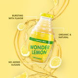 Wonder Lemon Organic Lemon Mint Cold Pressed Juice, 8.45oz (6 Pack)