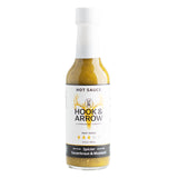 Hook & Arrow Spicier Sauerkraut & Mustard Hot Sauce - Low Sugar Tangy Spicy Mustard Sauce, Gluten-Free, Vegan, Paleo, Low Sodium (5 fl oz, 30
