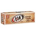A&W Cream Soda 12 Oz (Pack of 12)