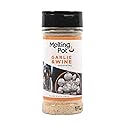 The Melting Pot Garlic & Wine Seasoning - Savory Garlic Seasoning Blend from The Melting Pot Restaurants for Meat, Seafood & Popcorn, 6.34 oz (Pack