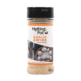 The Melting Pot Garlic & Wine Seasoning - Savory Garlic Seasoning Blend from The Melting Pot Restaurants for Meat, Seafood & Popcorn, 6.34 oz (Pack