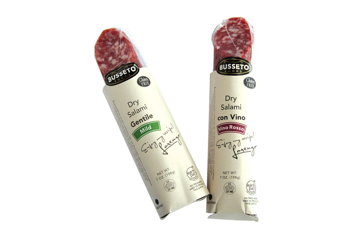 Busseto Vino Rosso Dry Salami (1 X 7 Ounce)