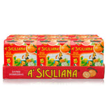 A' Siciliana Sicilian Sparkling Drink Aranciata - Refreshing and Delicious Italian Soda made with Sicilian Blood Orange - Authentic Imported Italian