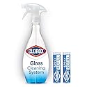 Clorox Clorox Glass Cleaning System, 1 Reusable Bottle 2 Refills (Packaging May Vary), 0.66 Fl Ounce