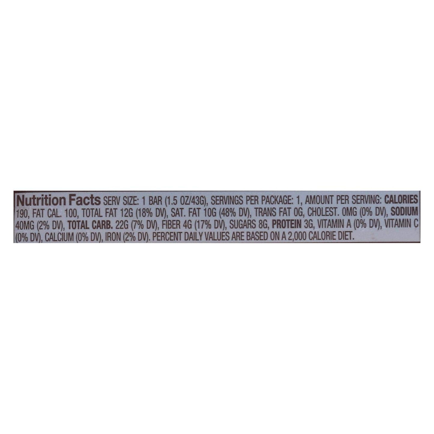 Jennies Bar Ccnut Cacao Pw Rw Org