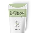Scratch Diastatic Malt Powder for Baking - (2LB) Dried Barley Malt for Baking Bread - Bread Improver - Premium Baking Ingredients for Breads, Pizzas
