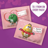 M&M'S Milk Chocolate Fun Size Valentine Chocolate Candy, 12.13 oz Bag