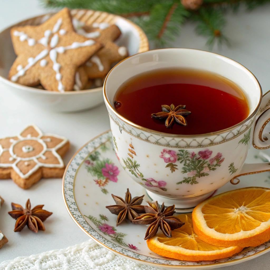 Taylors of Harrogate Spiced Christmas, Holiday Black Tea, Loose Leaf, 4.41 Ounce Tin Caddy, Deep, Festive and Spiced, Caffeinated, Premium Whole Leaf