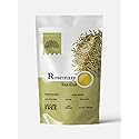 Rosemary Leaf Tea Cut 100 g | Dry Rosemary sprigs| Rosmarinus officinalis Leaves for Herbal Tea | Premium Quality Loose Leaf Tea By Hebhac Herbals