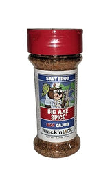 Big Axe Spice BLACK'NJACK - Cajun, Blackening Seasoning Salt Free, Gluten Free, Sugar Free, Preservative Free - Vegan, Kosher & Halal Friendly