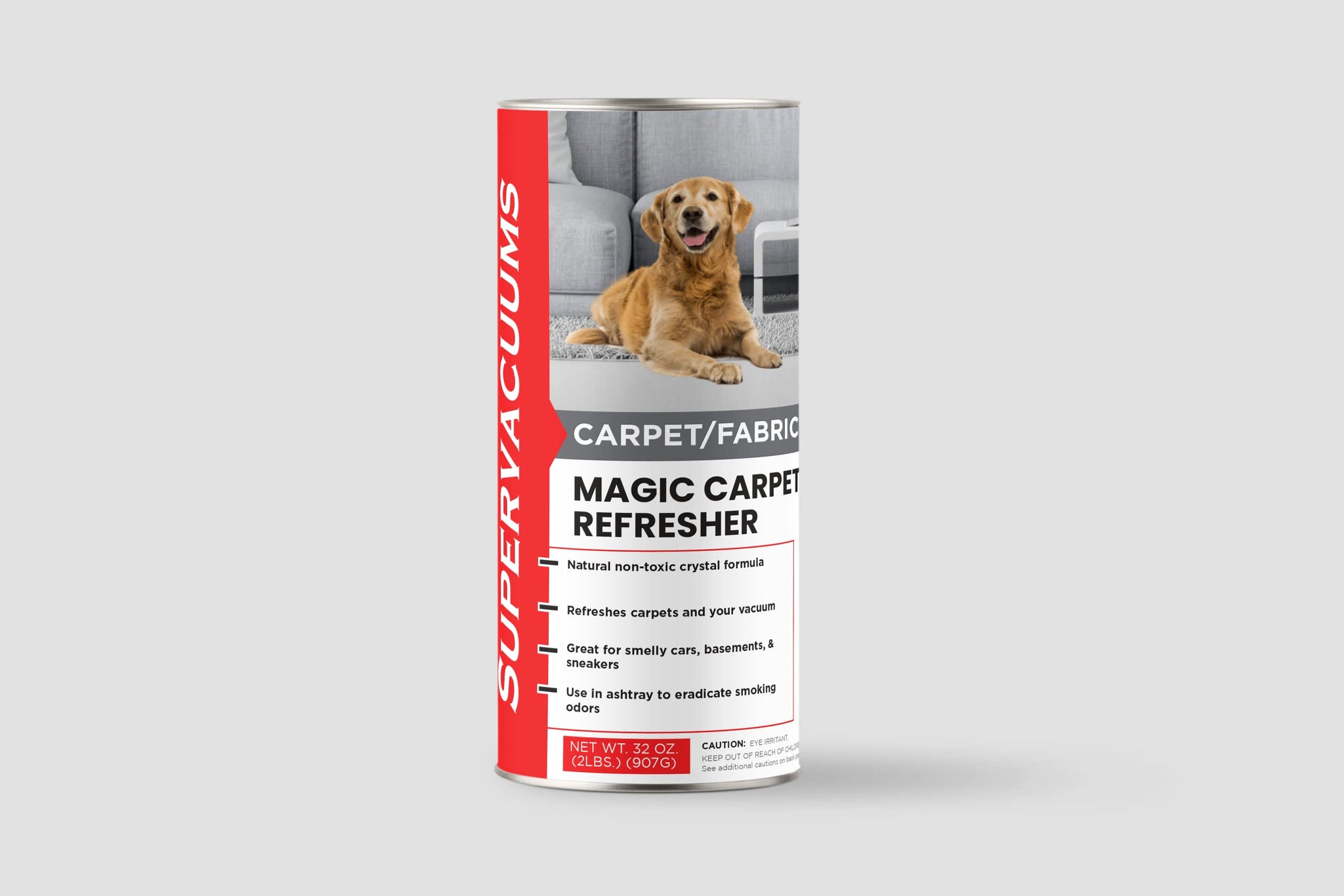 Supervacuums Magic Carpet Refresher for Carpet and Fabric - 2-Pack of 32oz Cans