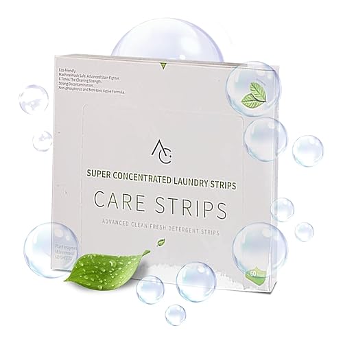 Laundry Care Strip concentrated detergent 4Packs of 32 Load per pack