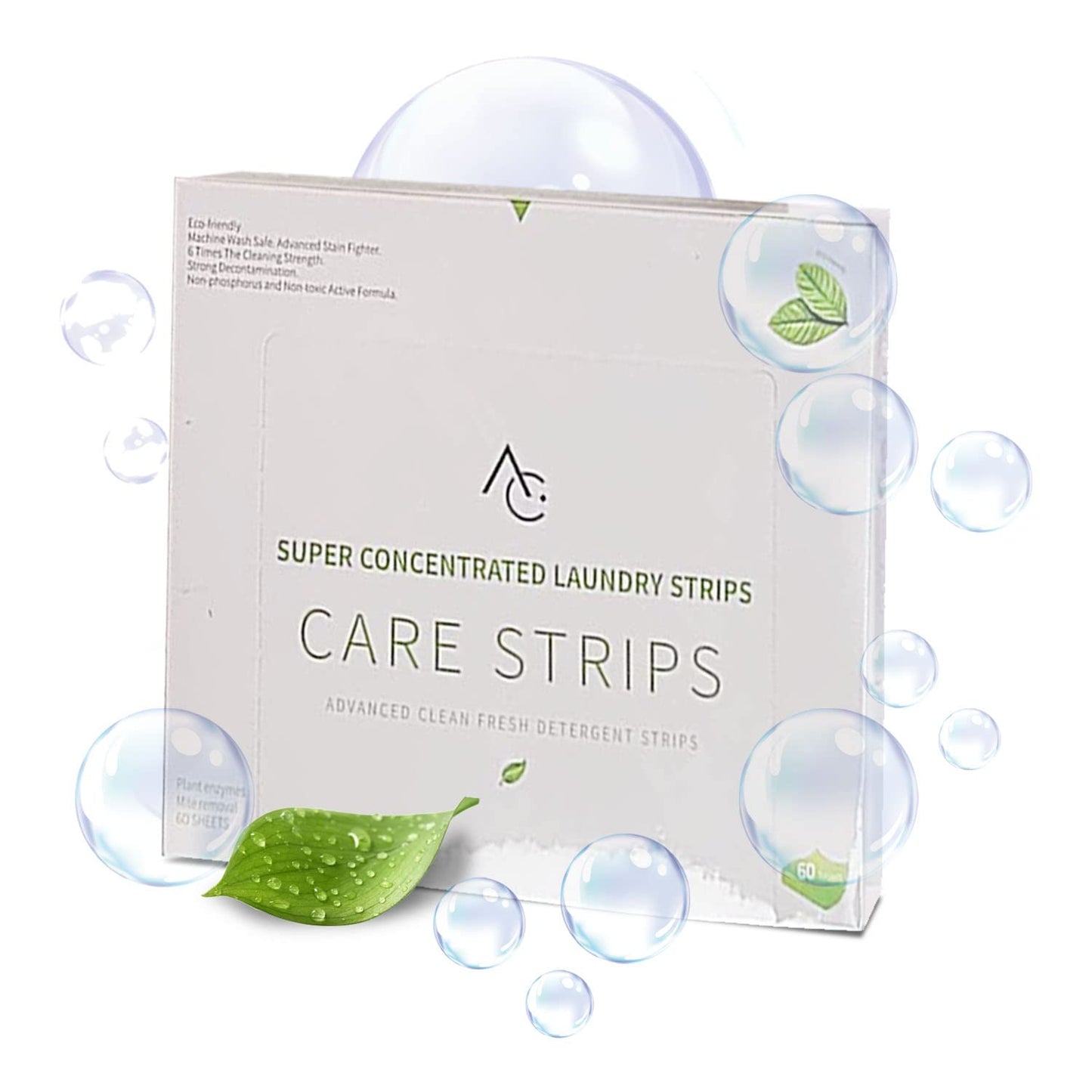 Laundry Care Strip concentrated detergent 4Packs of 32 Load per pack