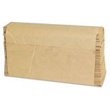 GEN 1508 Folded Paper Towels, Multifold, 9 x 9 9/20, Natural, 250 Towels per Pack (Case of 16 Packs)