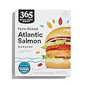 365 by Whole Foods Market Farm-Raised Atlantic Salmon Burger, 8 OZ
