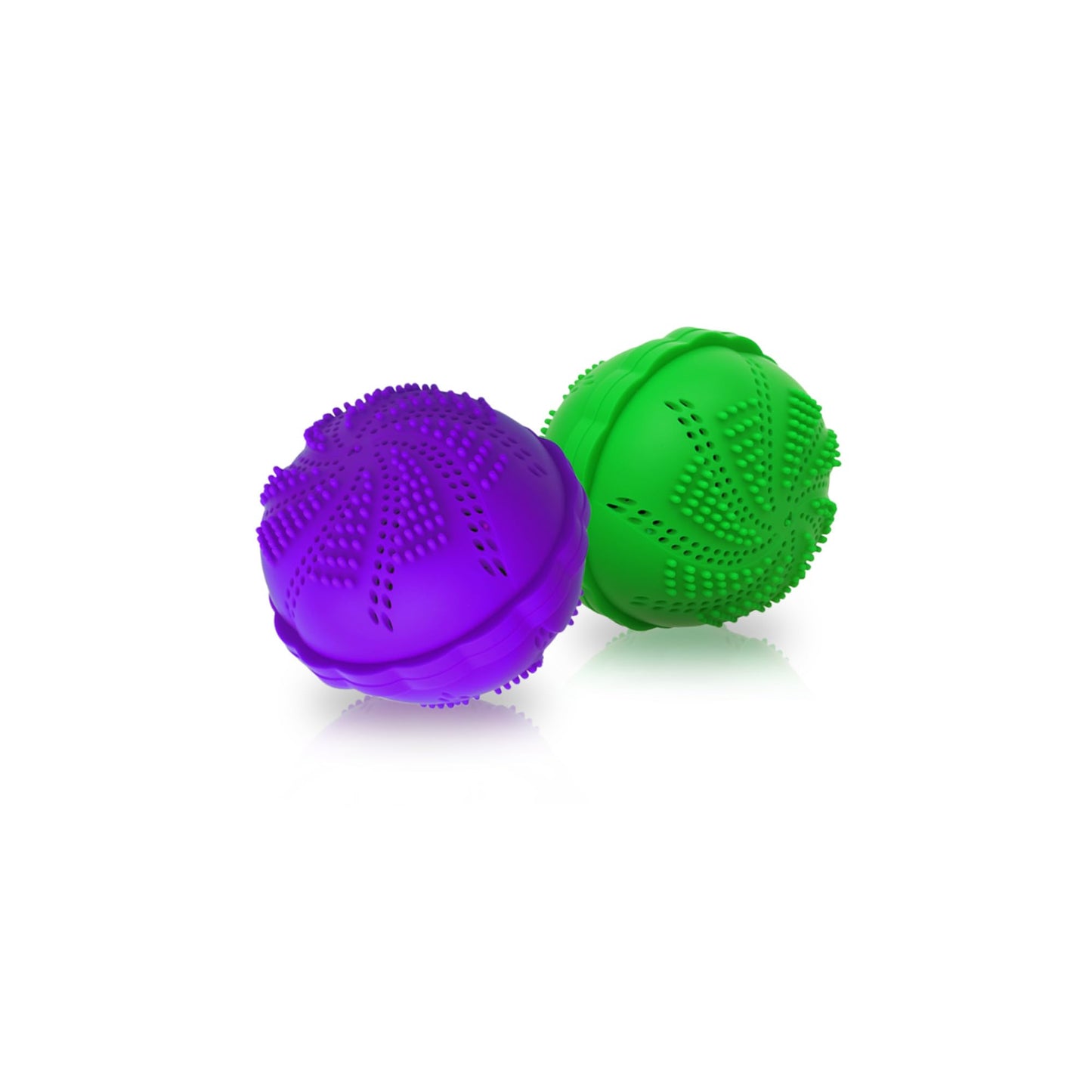 Laundry Balls Set, Natural Non-Chemical Detergent Wash Balls for Washing Machine Eco Friendly Washer Ball, Set of 2