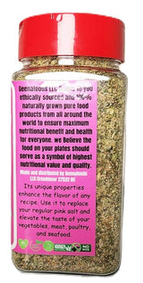 Geenafoods Herbed Himalayan Pink Fine Salt, Artisan Crafted with Garlic, Onion, Rosemary, Basil, Parsley, 10oz more ,Gourmet .| All quality | Non GMO
