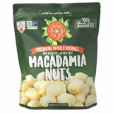 Hawaiian Macadamia Nut Company Premium Whole Kernel Macadamia Nuts, Dry Roasted with Sea Salt, 100% Hawai'i-Grown - Buttery Smooth Crunch, Sustainably