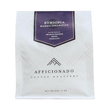 Afficionado Coffee Roasters | Medium Roast Arabica Coffee | 12 Ounce Bag (Ethiopia Hamma Collective, Whole Bean)