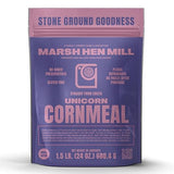 Marsh Hen Mill Unicorn Heirloom Stone Ground Cornmeal | Creamy Texture for Exceptional Cornbread Corn Cakes & Pie Crust | Gluten Free Flour