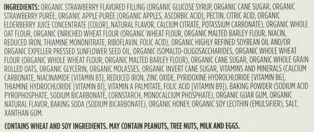 365 by Whole Foods Market, Organic Strawberry Cereal Bar 6 Count, 7.8 Ounce