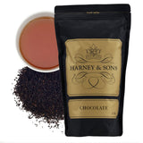 Harney & Sons Chocolate Loose Leaf Black Tea - Chocolate Vanilla Flavored Tea, Caffeinated, 16 oz Bag