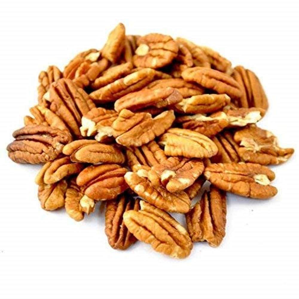 Whole, Shelled & Raw Georgia Pecans by Farm Fresh Nuts | 1 LB Bag of Southern Tastiness | Unsalted & Handpicked for Freshness | Perfect For Pecan Pie