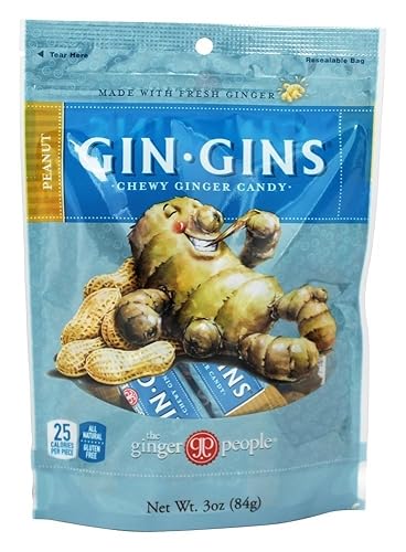 Ginger People Ginger Chew Peanut Bag