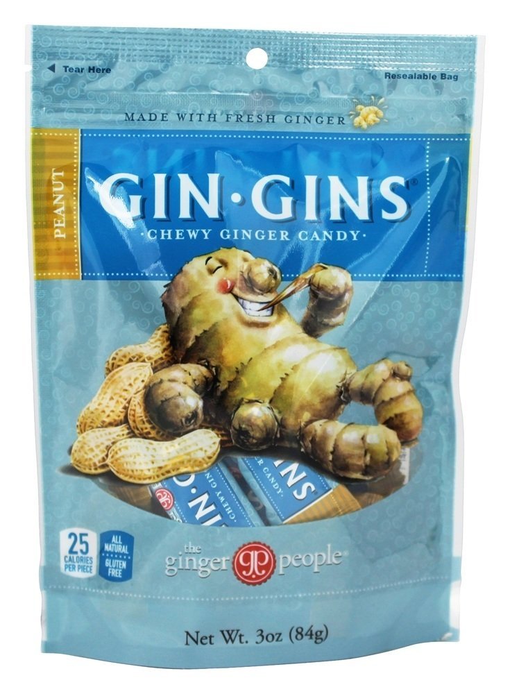 Ginger People Ginger Chew Peanut Bag