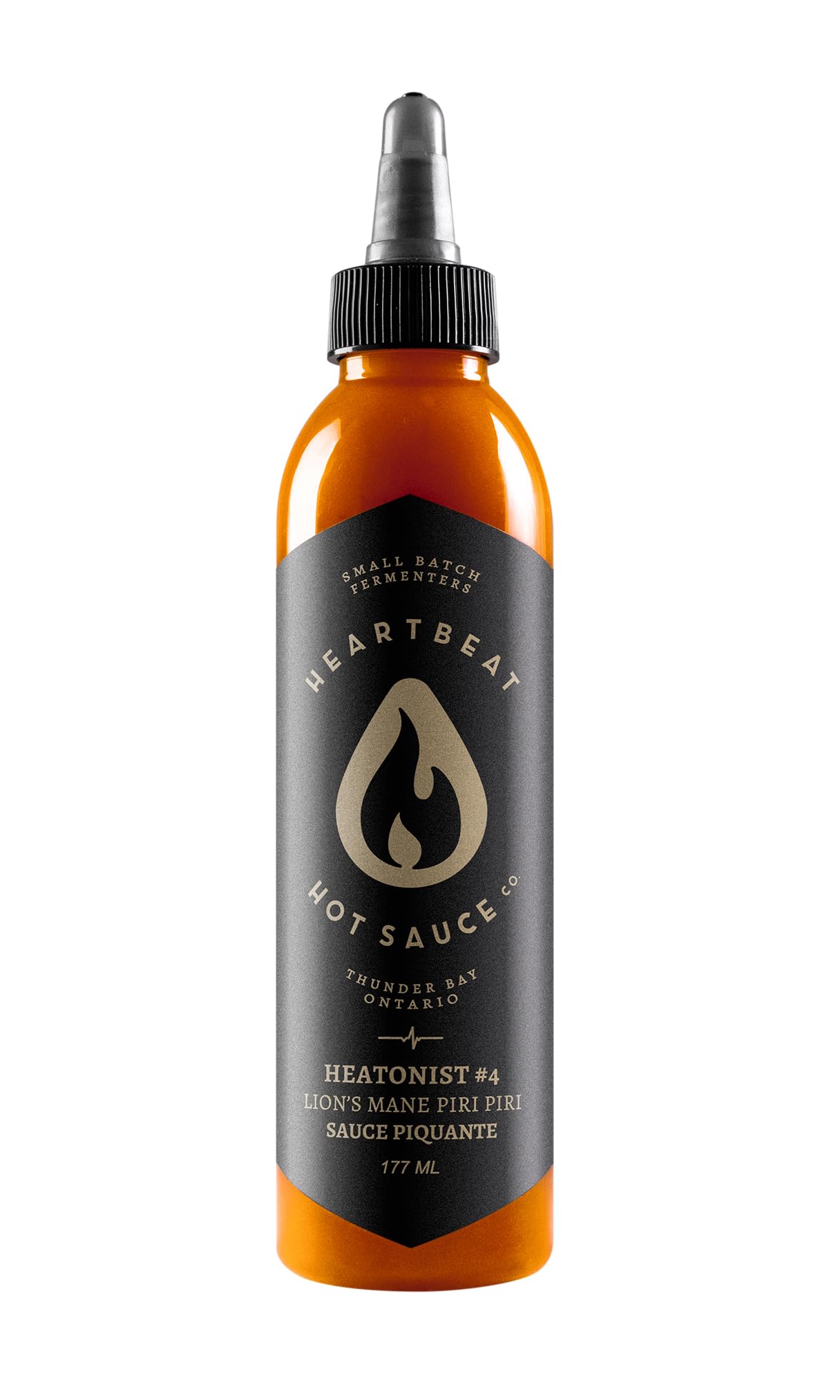 Heartbeat Hot Sauce Co. | Lion's Mane Piri Piri, 6 oz.