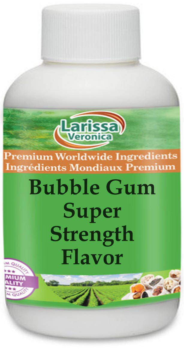 Bubble Gum Super Strength Flavor (16 oz, ZIN: 527563) - 3 Pack