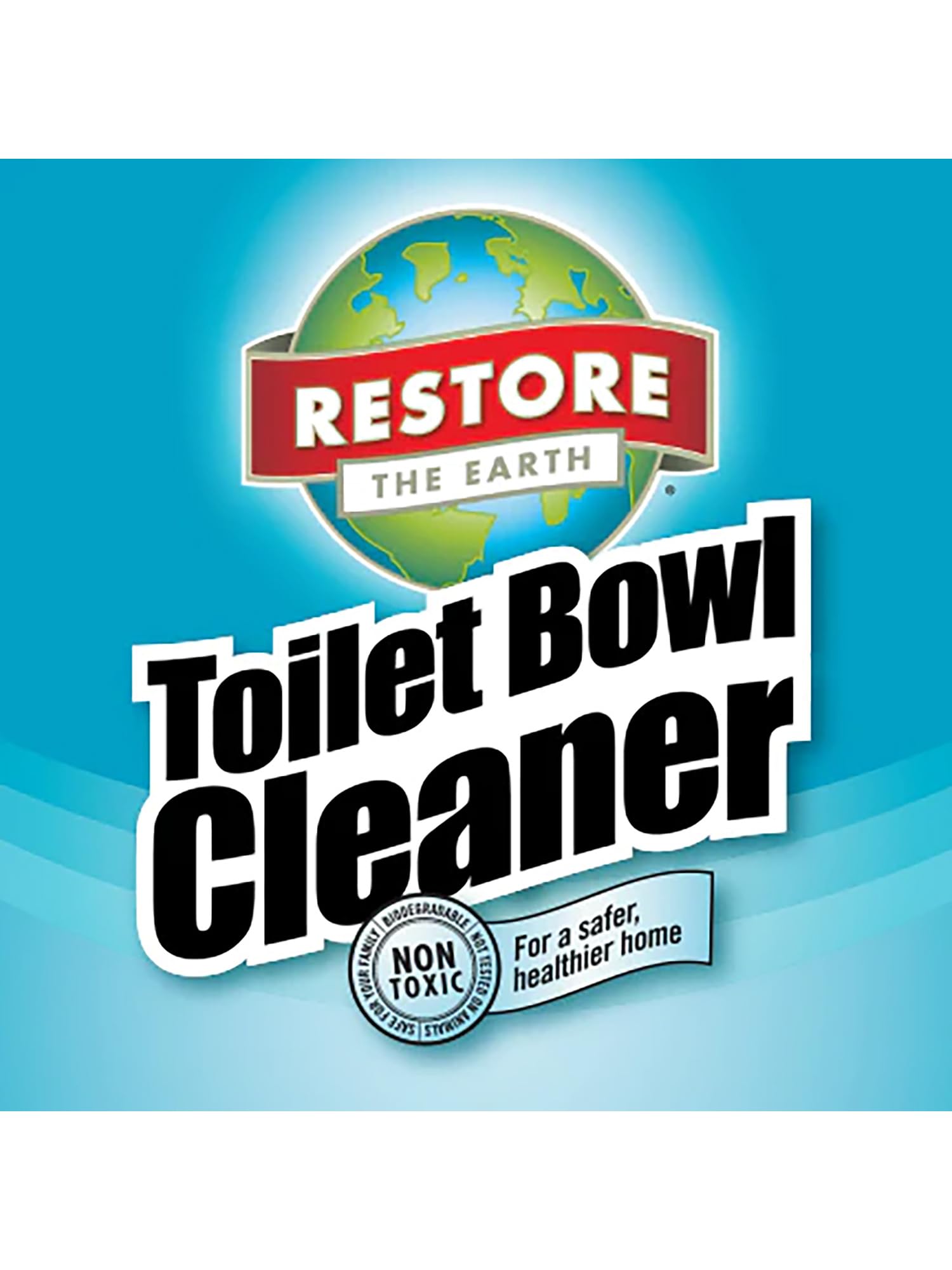 Restore Naturals Toilet Bowl Cleaner Multi Surface Powerful Stain Remover for Bathroom - 32 Fl. Oz.