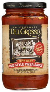 LA FAMIGLIA DELGROSSO Sauce Pizza Old Style, 13.5 fl oz (Pack of 6)