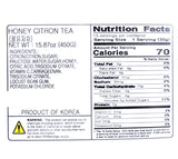 Honey Citron Tea Portion Cups Just Add Hot Water Individual Capsule 30gx15 Made in KOREA ????