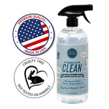 San Francisco Soap Company Smells So Clean Linen Spray | Egyptian Cotton | 33.8 Fl Oz | Fresh Spray | Multi-Purpose And Dye Free