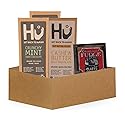 2x Hu Chocolate Crunchy Mint 2.1 oz and Cashew Butter Milk Bar 2.1oz Bundle with Claeys Old Fashioned Chocolate Fudge 1.75 oz - Organic Vegan