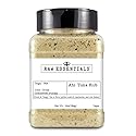 Raw Essentials Ahi Tuna Rub - Sweet, Spicy, and Tangy Flavor for Ahi Tuna Steak, Grilled Seafood, Marinades and Rice Dishes - 10 Ounce Bottle