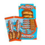 MrBeast Feastables Peanut Butter Cups, 24 Count, Milk Chocolate with Creamy Peanut Butter Filling, 2-Cup Packs, Fairtrade Cocoa