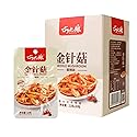 Snack Food Gifts Latiao Spicy Enoki Mushroom - Spicy Red Oil Enoki Mushroom Spicy Strip Series Ready-to-Eat Pickled Vegetables, Snack Food Chili Sauce