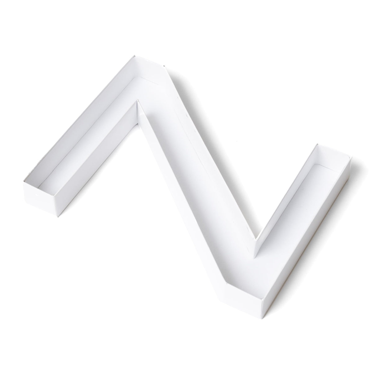 Sisterly Market - Cardboard Numbers and Cardboard Letters Fillable Candy Box, Handmade Marquee Letters for Parties and Milestones, Letter Z, 12" L x