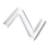 Sisterly Market - Cardboard Numbers and Cardboard Letters Fillable Candy Box, Handmade Marquee Letters for Parties and Milestones, Letter Z, 12" L x