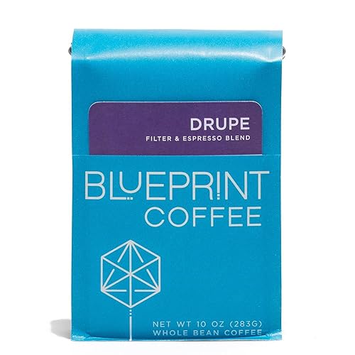 Blueprint Coffee Drupe Whole Bean Coffee, 10 oz
