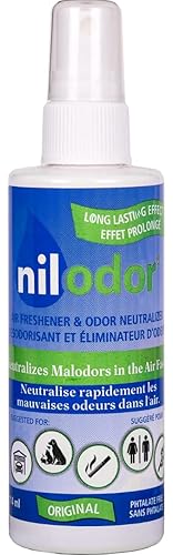 Nilodor - Air Freshener and Odor Neutralizer - Eliminates Odors from Pets, Smoke, Garbage, Kitchen and Sportwear (Original, Spray)
