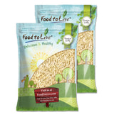 Food to Live - Blanched Slivered Almonds, 18 Pounds Chopped Raw Blanched Almonds, Unsalted, Vegan, Keto, Kosher, Bulk. High in Protein, Vitamin E