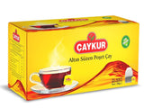 ÇAYKUR Black Tea Bags, Alt?n Suzen Turkish Tea, Individually Wrapped Cup Brew Bags, Bright Red Color, Best Turkish Loose-Leaf Flavor, 25 Tea Bags (50g