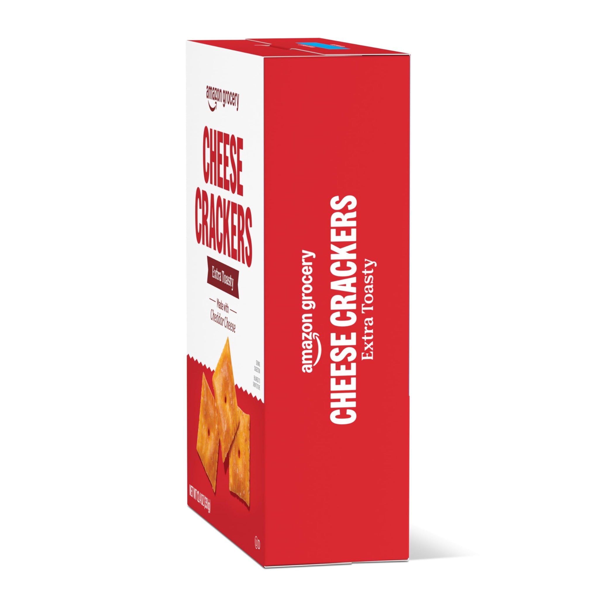 Amazon Grocery, Extra Toasty Cheese Cracker, 12.4 Oz