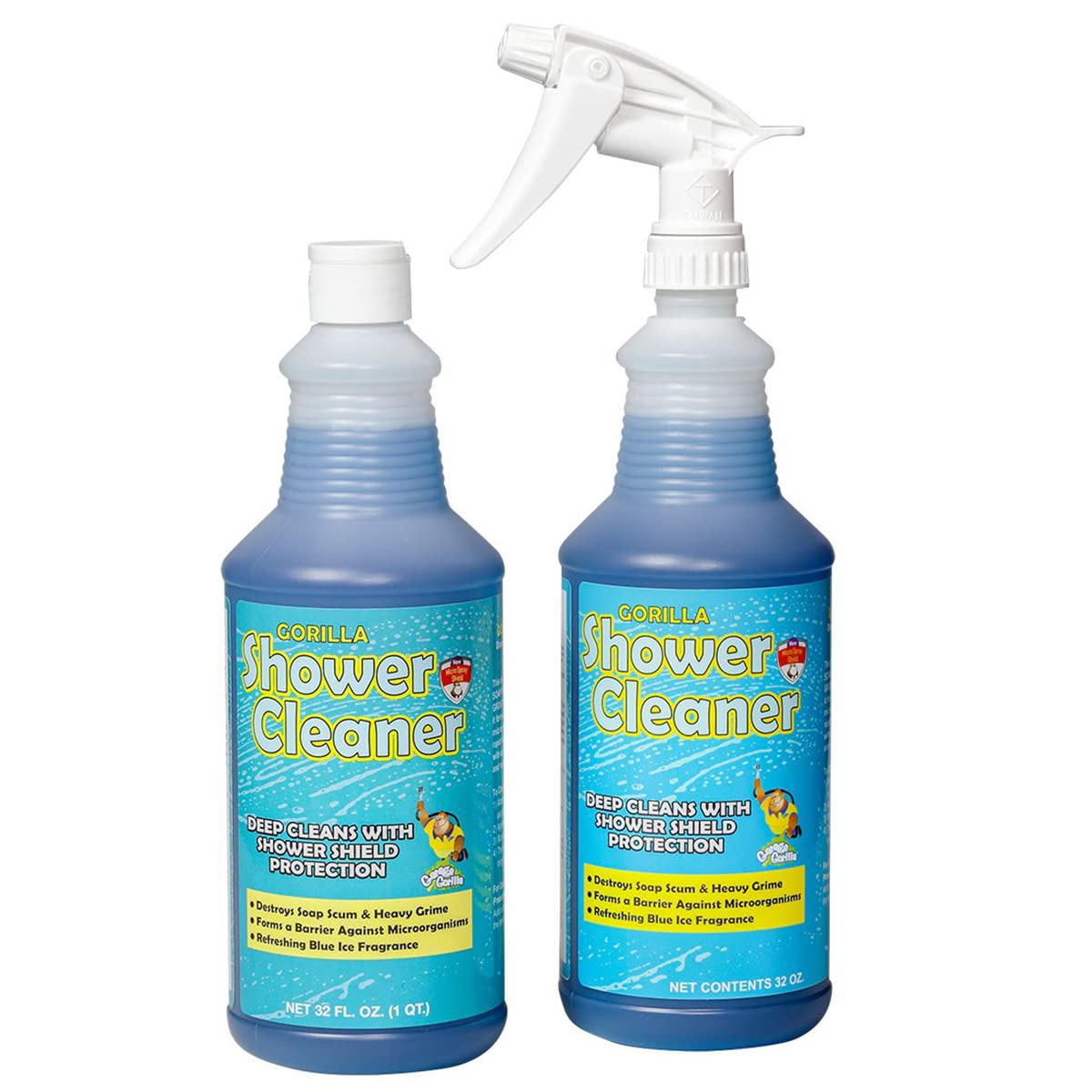 Apter Industries Gorilla Shower Cleaner - Scum and Heavy Grime Cleaner - 32oz. (Pack of 2)